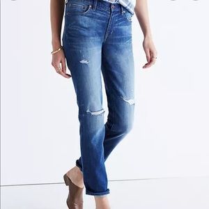 Madewell The Slim Boyjean / Rip & Repair Edition